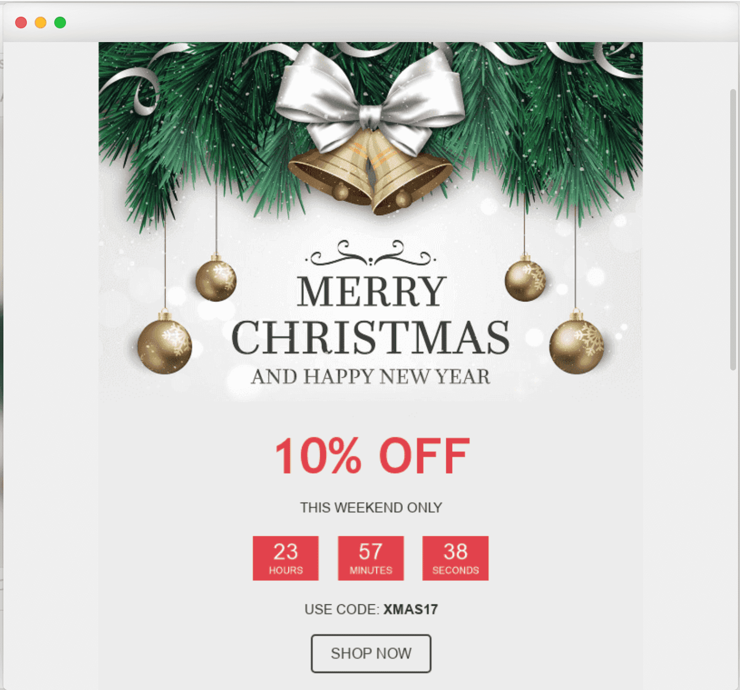 60 Christmas Email Templates 📭 | Free Christmas Html Email inside Email Templates For Christmas