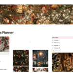 Best Christmas Templates From Notion | Notion Marketplace With Notion Christmas List Templates