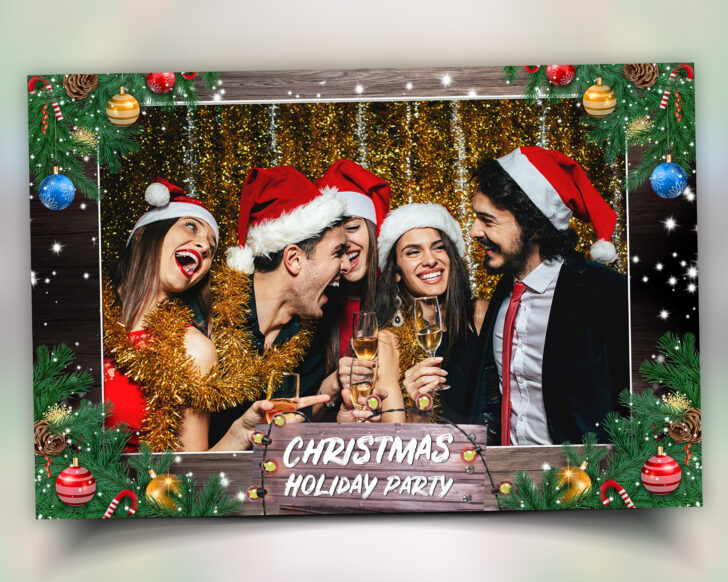 Christmas Photo Booth Templates