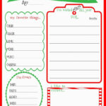 Childrens Christmas Wishlist Printable Regarding Childrens Christmas List Templates