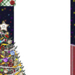 Christmas 1 Free Stationery Template Downloads Pertaining To Free Christmas Stationery Templates