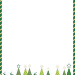 Christmas Borders For Flyers   15 Free Pdf Printables | Printablee Inside Downloadable Free Christmas Border Templates