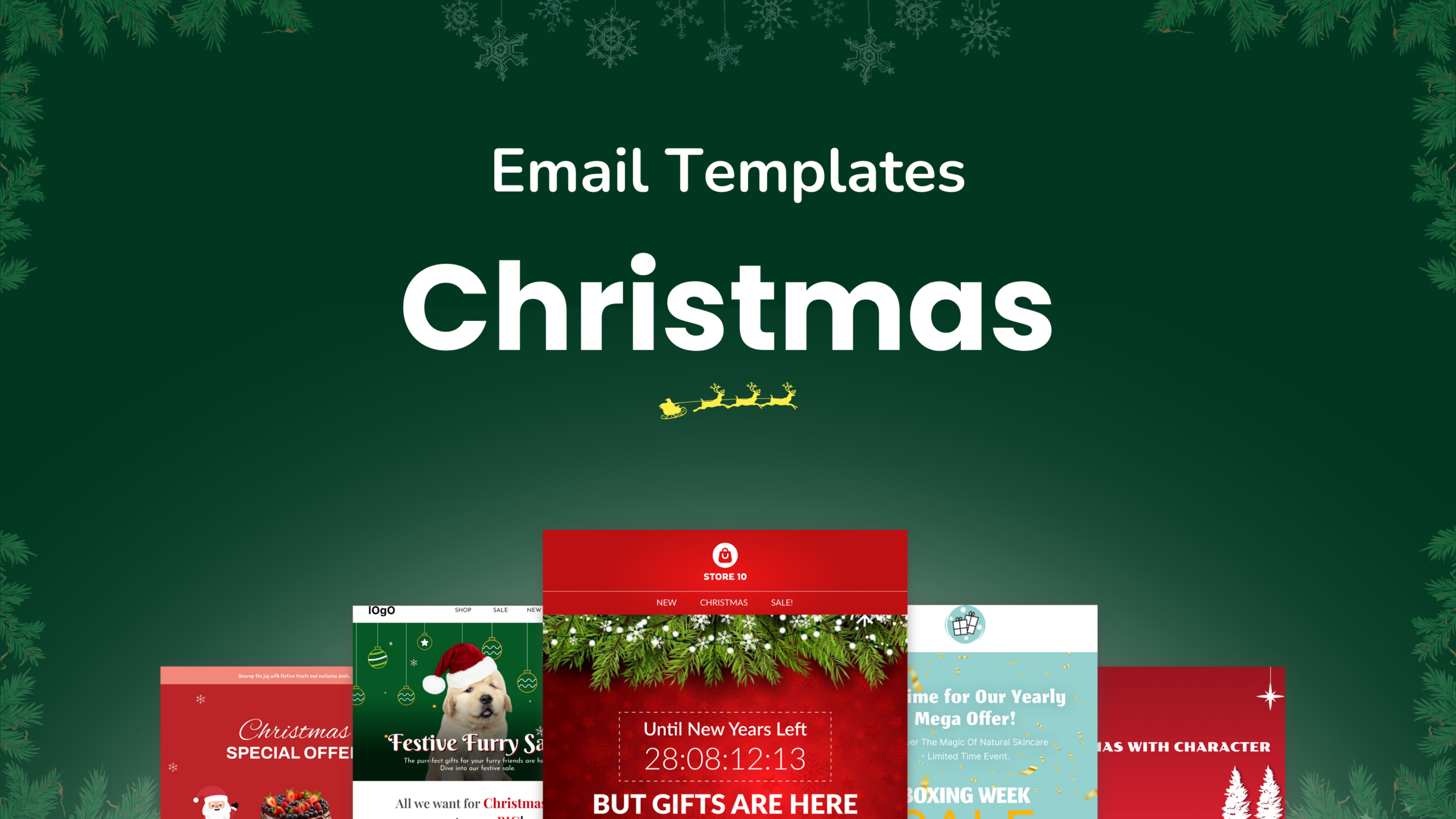 Christmas Email Templates | Figma for Email Templates For Christmas