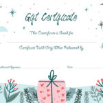 Christmas Gift Certificate Templates   10 Free Pdf Printables Inside Free Printable Christmas Gift Certificates Templates