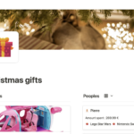 Christmas Gifts Templatevincent Grattery | Notion Marketplace For Notion Christmas List Templates