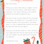 Christmas Letter Free Google Docs Template   Gdoc.io In Family Christmas Letter Templates