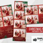 Christmas Party Photo Booth Template   Templatesbooth In Christmas Photo Booth Templates