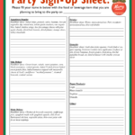 Christmas Party Sign Up Sheet   15 Free Pdf Printables | Printablee In Christmas Party Sign Up Sheet Templates Free