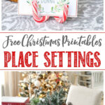 Christmas Printables   Free Printable Christmas Place Cards Regarding Christmas Place Setting Cards Templates