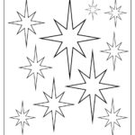 Christmas Star Templates Within Templates Of Christmas Star