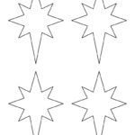 Christmas Stars   25 Free Printables | Printabulls With Regard To Templates Of Christmas Star