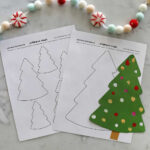 Christmas Tree Outline   Childhood Magic For Free Christmas Tree Templates