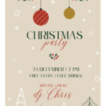 Custom Portrait Holiday Flyers | Design & Print With Canva Intended For Free Printable Christmas Flyer Templates