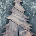 Diy Patchwork Wood Christmas Tree   Sweet Pea Regarding Wooden Christmas Tree Templates