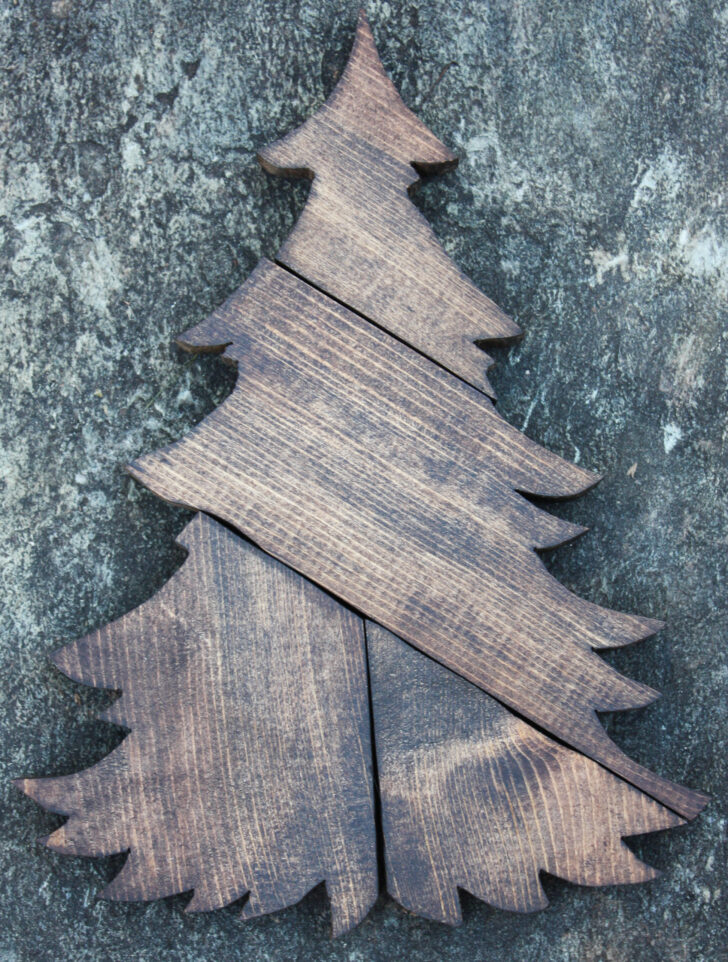 Wooden Christmas Tree Templates