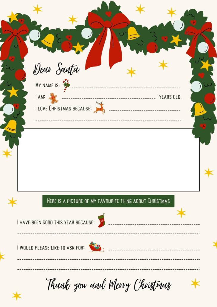 Templates For a Christmas Letter