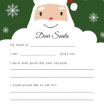 Free And Customizable Christmas Letter Templates | Canva Throughout Christmas Templates For Letters