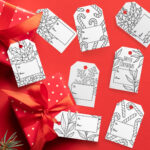 Free Christmas Gift Tags | Printable Coloring Gift Tags For Christmas Inside Christmas Tags Free Templates