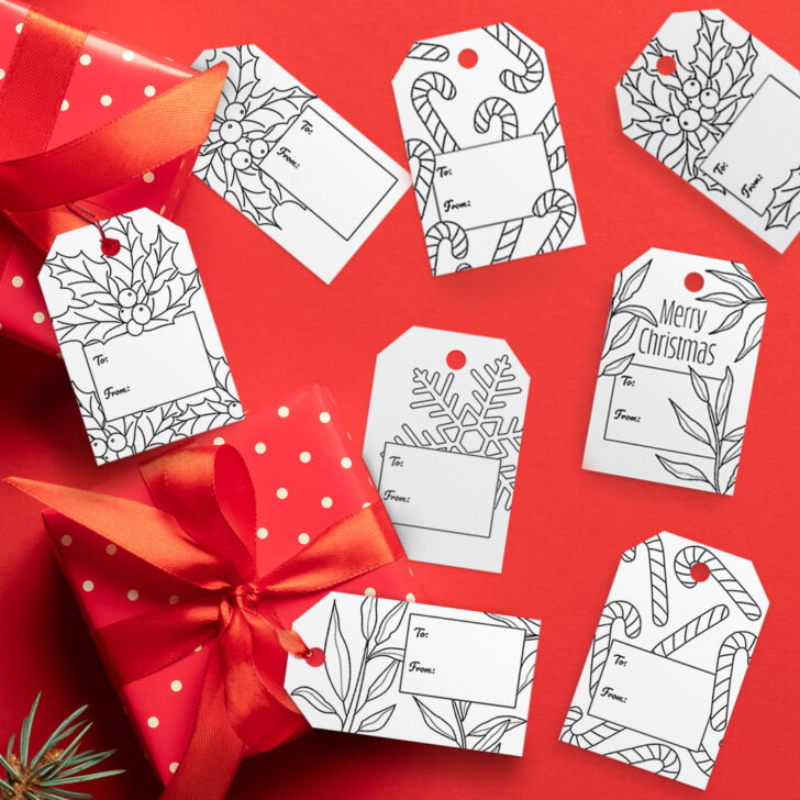 Christmas Tags Free Templates
