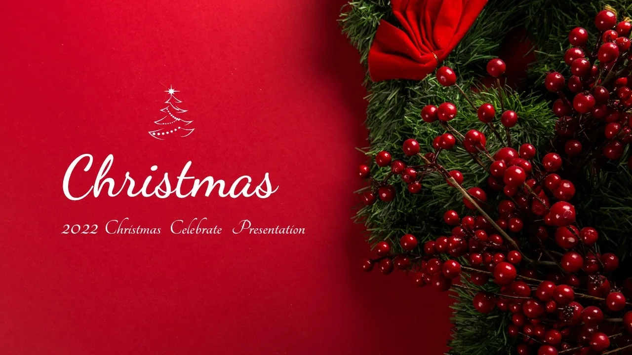 Free Christmas Google Slides Templates with Christmas Themed Templates