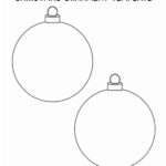 Free Christmas Ornament Template Printables & Outlines   Crazy Laura Regarding Free Printable Christmas Ornament Templates