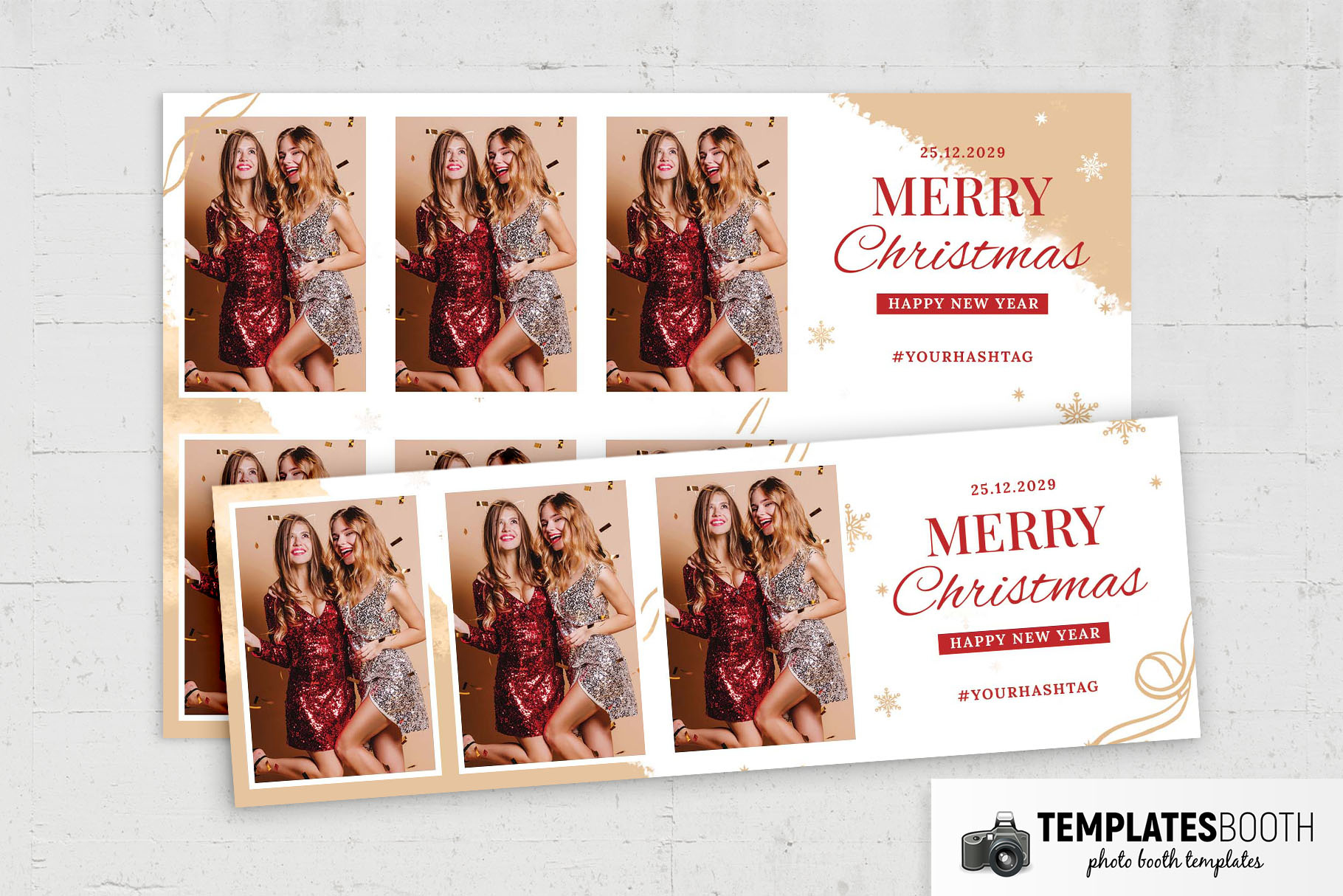 Free Christmas Photo Booth Template - Templatesbooth with regard to Christmas Photo Booth Templates