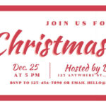 Free Christmas Ticket Templates To Edit And Print | Canva For Christmas Ticket Templates