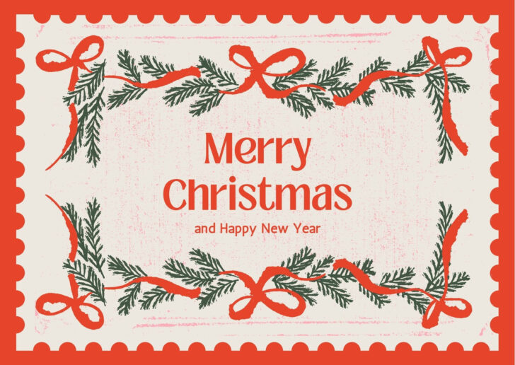 Free Christmas Card Printable Templates