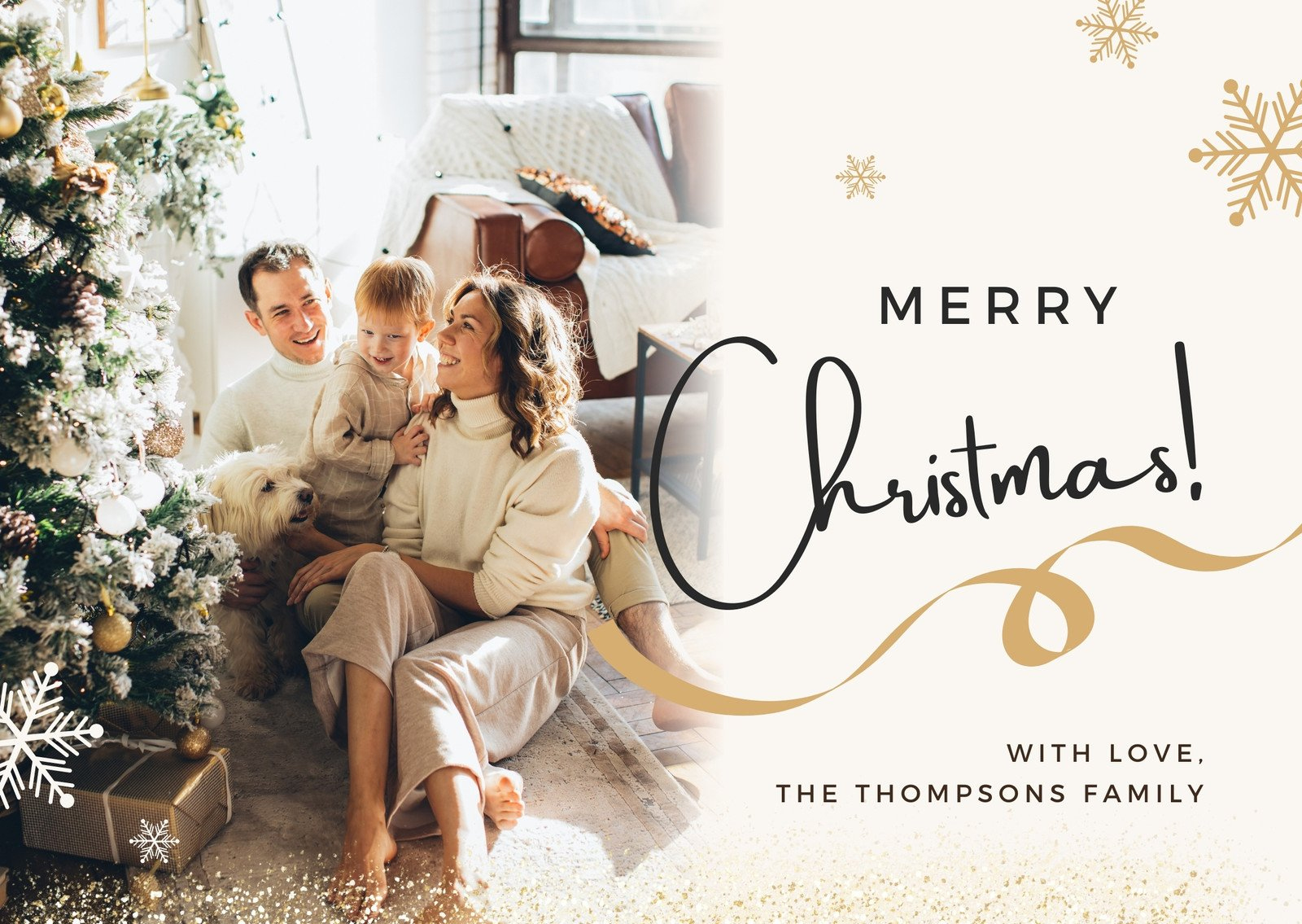 Free Custom Printable Christmas Card Templates | Canva pertaining to Christmas Photo Card Templates