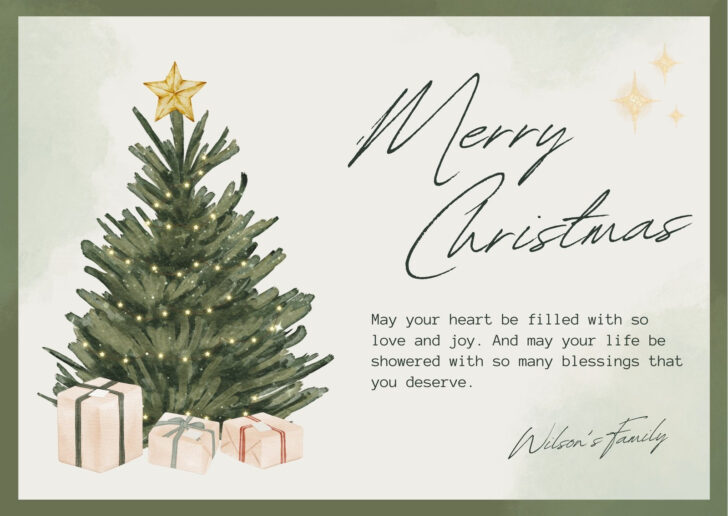 Free Christmas Cards Templates