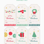 Free Custom Printable Christmas Tag Templates | Canva For Christmas Name Tags Templates