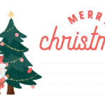 Free Custom Printable Christmas Tag Templates | Canva In Christmas Tags Templates Free