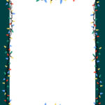 Free Customizable Christmas Page Border Templates | Canva In Christmas Border Templates Free