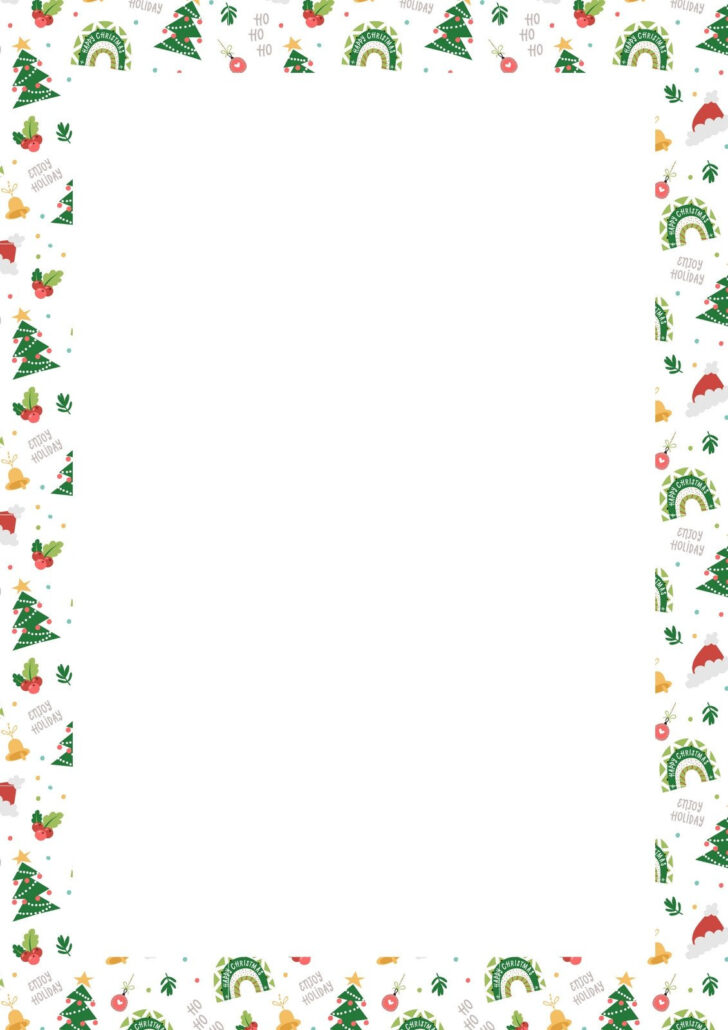 Free Christmas Templates Borders