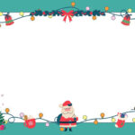 Free Customizable Christmas Page Border Templates | Canva Within Christmas Border Templates Free