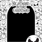 Free Editable – 18 The Nightmare Before Christmas Canva Templates Inside Nightmare Before Christmas Templates