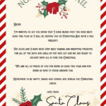 Free Letters From Santa Templates Regarding Father Christmas Reply Letter Templates