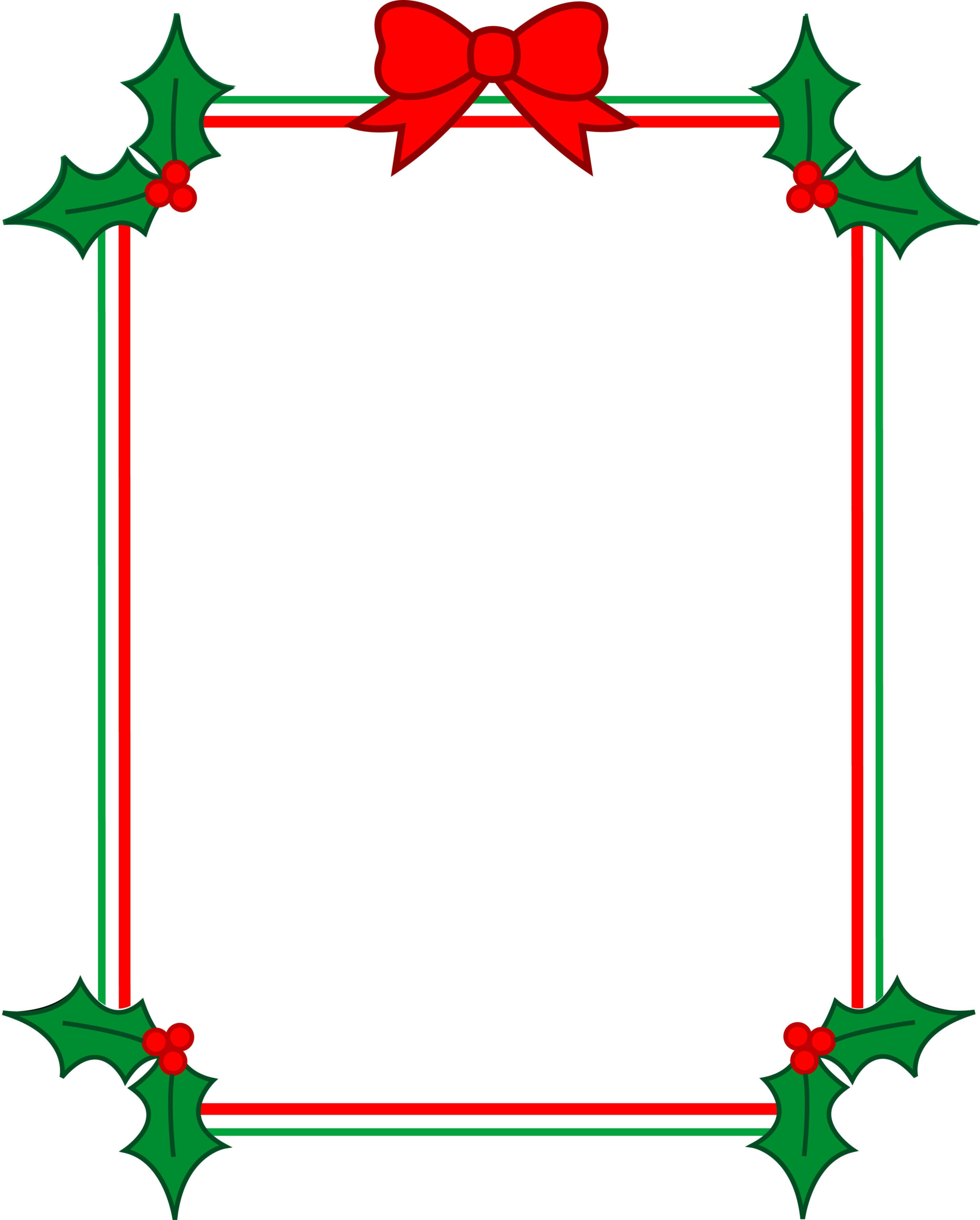 Free Page Borders For Microsoft Word, Download Free Clip Art with Word Christmas Border Templates