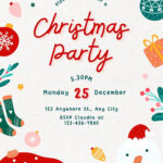 Free, Printable, Customizable Christmas Flyer Templates | Canva For Christmas Party Flyer Templates