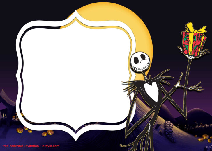 Nightmare Before Christmas Templates