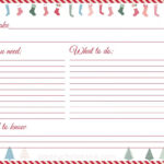 Free Printable Recipe Cards For Christmas   Pastry Chef Online Pertaining To Christmas Recipe Card Templates