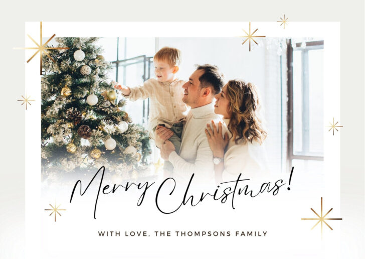 Family Christmas Card Templates