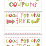 Freebie Friday: Christmas Coupons Intended For Free Printable Christmas Coupon Templates