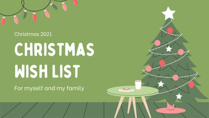 Christmas Wishlist Presentation Templates