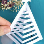 Hattifant'S 3D Paper Christmas Trees   Hattifant With Christmas Tree 3D Templates