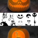 How To Make A Jack Skellington Pumpkin   33 Free Pumpkin Stencils! With Jack Nightmare Before Christmas Pumpkin Templates