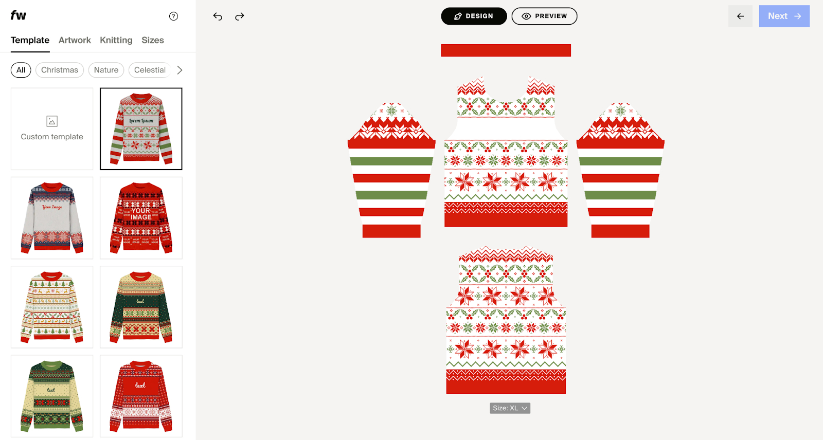 How To Make And Sell Custom Ugly Christmas Sweaters Online: A Step with Christmas Sweater Templates