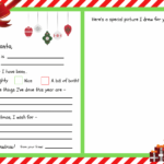 Letters To Santa Templates {Free Printables}   Super Busy Mum For Christmas Letter For Santa Templates