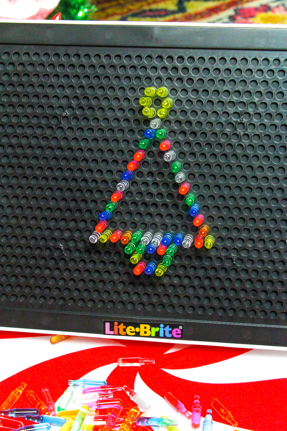 Lite-Brite For The Holidays! ⋆ Brite And Bubbly inside Lite Brite Christmas Templates