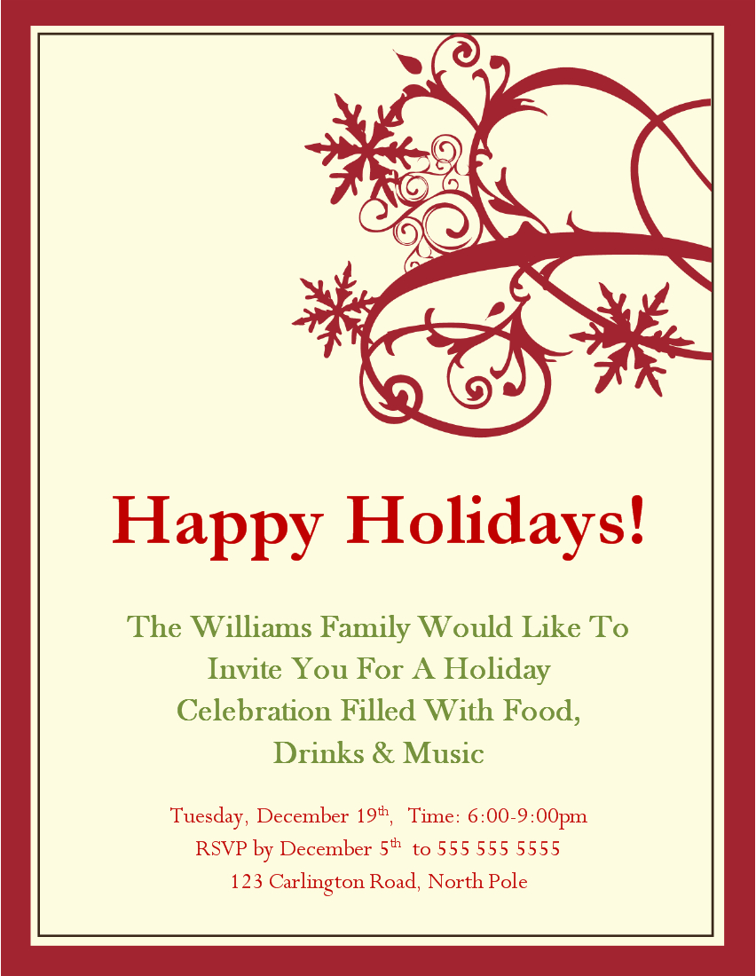 Office Party Invitation Email - Mickey Mouse Invitations Templates in Christmas Party Invite Email Templates